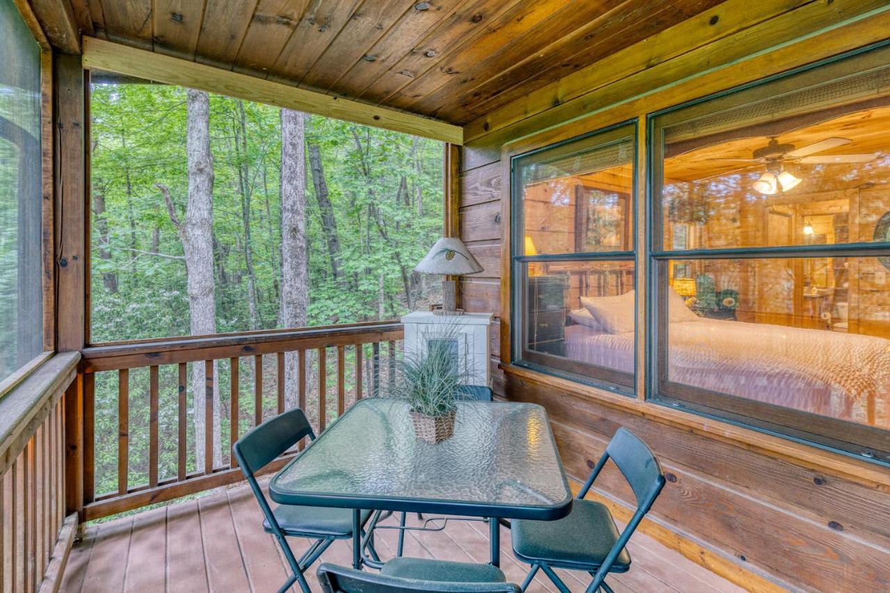 Secluded Sunrise Ridge-10 Min From Blue Ridge, King Beds, Hot Tub, 2 Porches, Fireplace Wood Burning, Mountain View, Cozy Extérieur photo